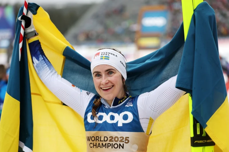 Ebba Andersson Qış Olimpiya Oyunlarındakı gümüş medalını sındırıb