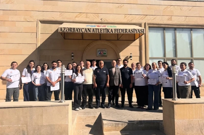 Azərbaycan Atletika Federasiyasında Hakimlər Üçün Seminar Yekunlaşıb Azərbaycan Atletika Federasiyasında Hakimlər Üçün Seminar Yekunlaşıb