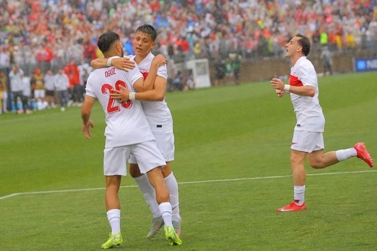 Turkish national team defeated USA in friendly match