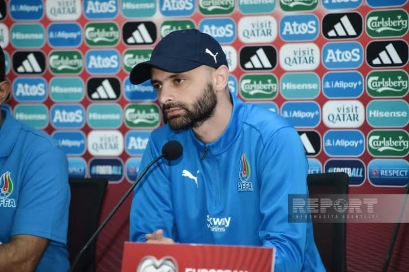 Rəşad Eyyubov Santuşa təşəkkür etdi və futbol&ccedil;ulara minnətdarlığını bildirdi