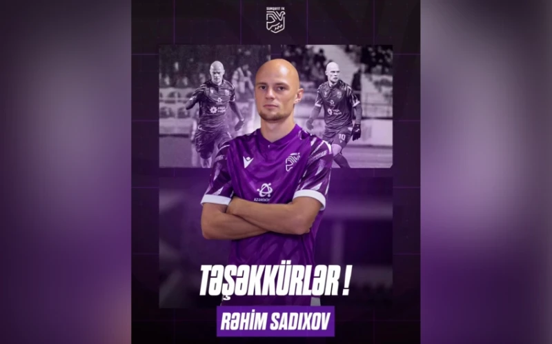 Sumqayıtdan ayrılan futbolçu karyerasını Turan Tovuzda davam etdirəcək