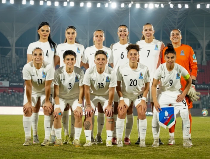 Azerbaycan kadın milli futbol takımı sıralamada bir sıra düştü