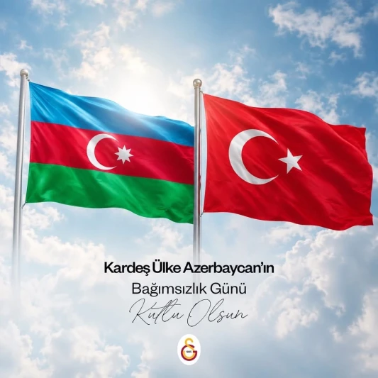 Türkiyə Futbol Klublarından Azərbaycan xalqına Müstəqillik Günü təbriki