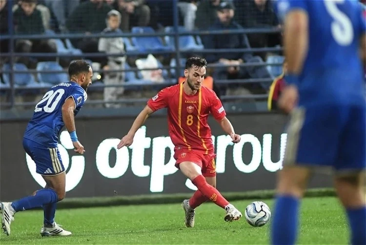 Marko Yankoviçin çıxış etdiyi Monteneqro millisi Ermənistanı 3:2 məğlub etdi