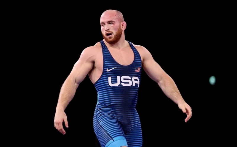 Olympic champion arrested in human trafficking crackdown