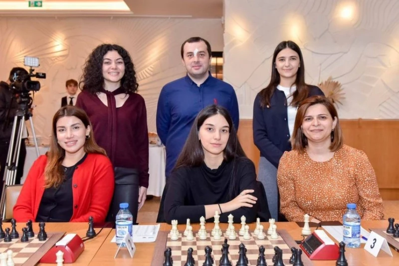 Azerbaycan Kadın Satranç Takımının Dünya Şampiyonası bilet mücadelesinde Özbekistan'a Mağlubiyeti