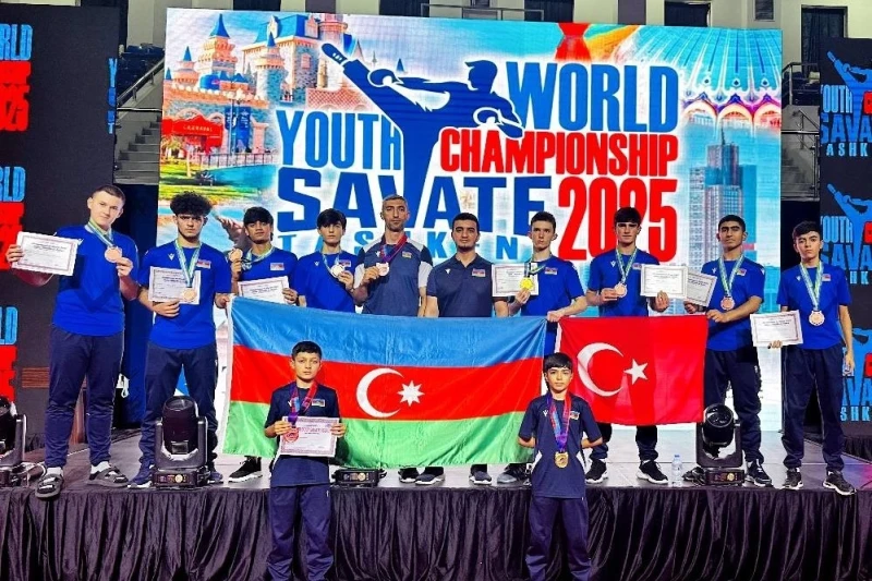 Sporcularımız Savate Assault Dünya Şampiyonası ve Kupası'nda 11 madalya kazandı
