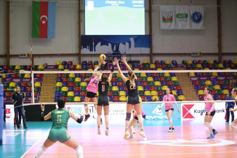 Qadın Voleybolçular arasında Azərbaycan Yüksək Liqasının 14-cü Turuna Start Verilir