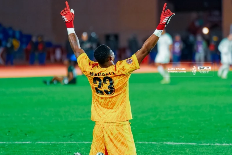 Afrika Kuboku: Nigeriya qapıçısının dəsmal hiyləsi uğursuzluqla nəticələndi