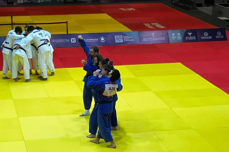 Azərbaycan cüdo millisi İslamiadanın qalibi olub - YENİLƏNİB + FOTO