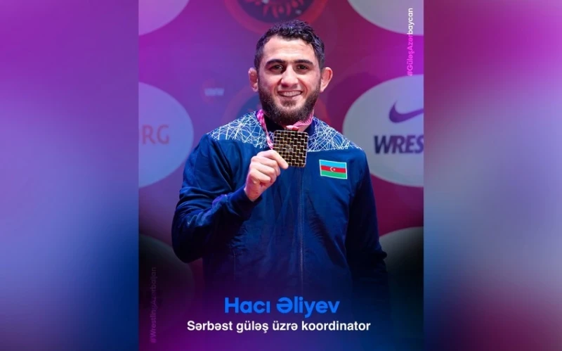 Hacı Əliyev sərbəst güləş üzrə koordinator təyin olunmasına dair fikirlərini bölüşüb