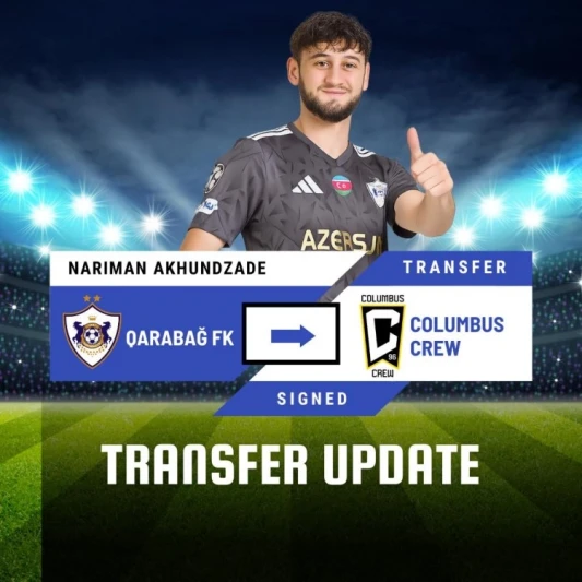 ABŞ Səfirliyi Nəriman Axundzadənin Kolambus Krüyə transferini təbrik etdi