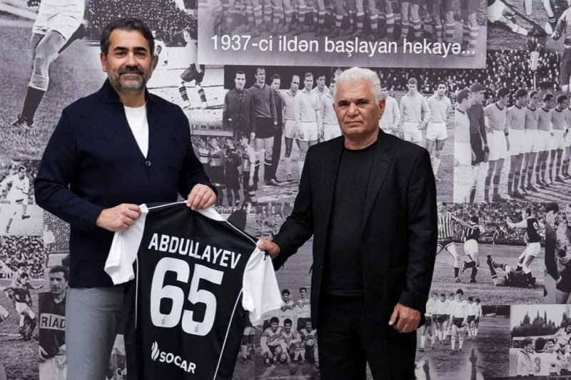 Əsgər Abdullayev Neftçidə: Yubiley təbriki və gələcək planlar müzakirəsi