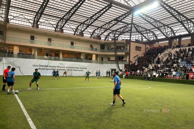 Dövlət qurumları arasında III mini-futbol turniri başa çatıb