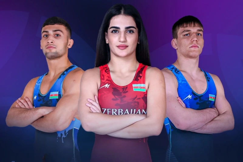 Azerbaijani wrestlers continue to compete at the European Championship