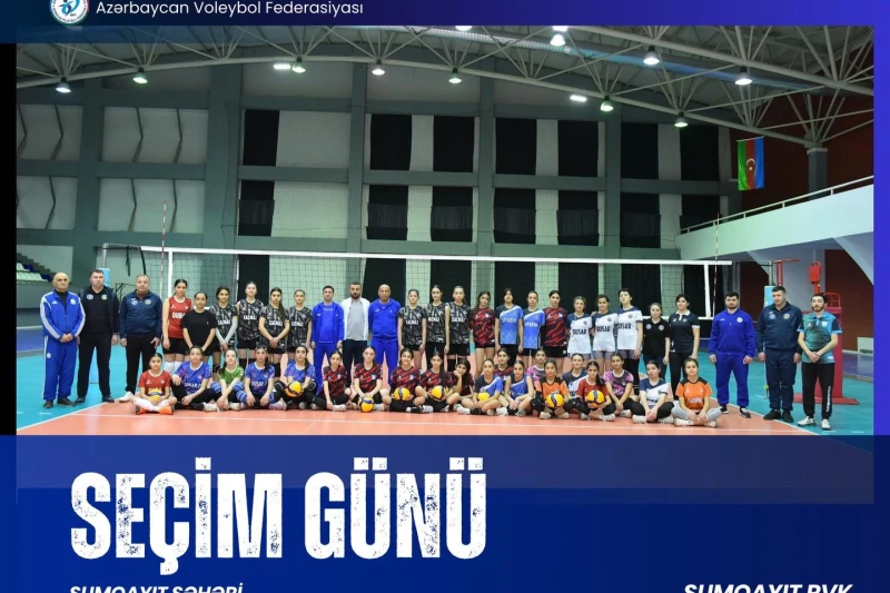 AVF yeniyetmə və gənc voleybolçular arasında seleksiyaları davam etdirir: Sumqayıt mərhələsi baş tutdu