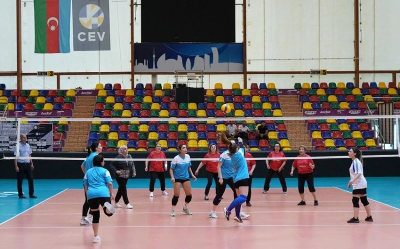 Dövlət qurumlarının əməkdaşları arasında qadın voleybol yarışı FHN-nin qələbəsi ilə başa çatıb