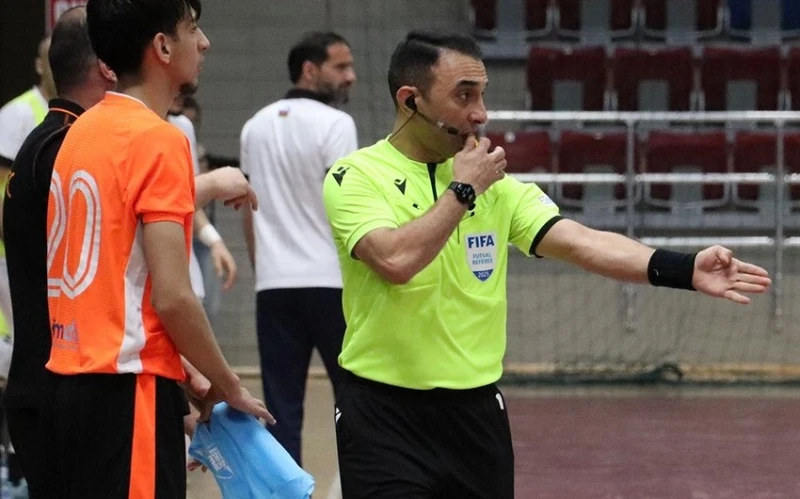 Ali Jabrayilov, futsal Şampiyonlar Ligi maçlarına hakem olarak atandı