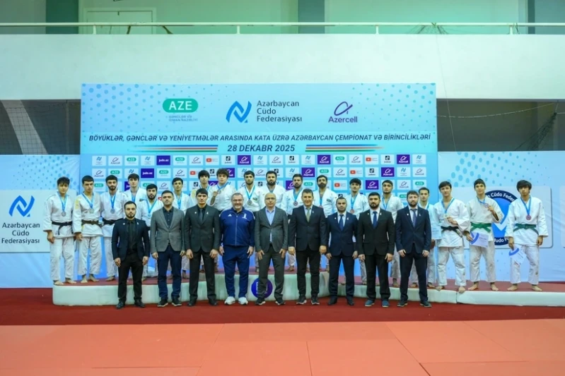 Cüdo üzrə kata üzrə Azərbaycan çempionatı və birinciliyi keçirilib