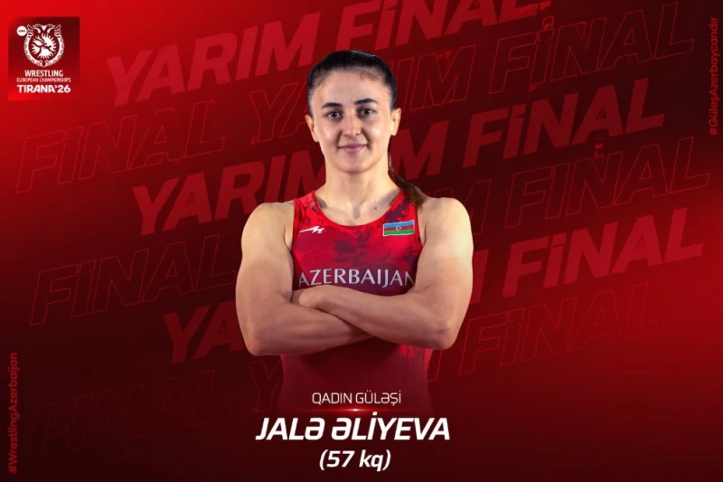 Jalə Əliyeva yarımfinalda məğlub oldu, bürünc medal uğrunda güləşəcək - YENİLƏNİR + FOTO/VİDEO