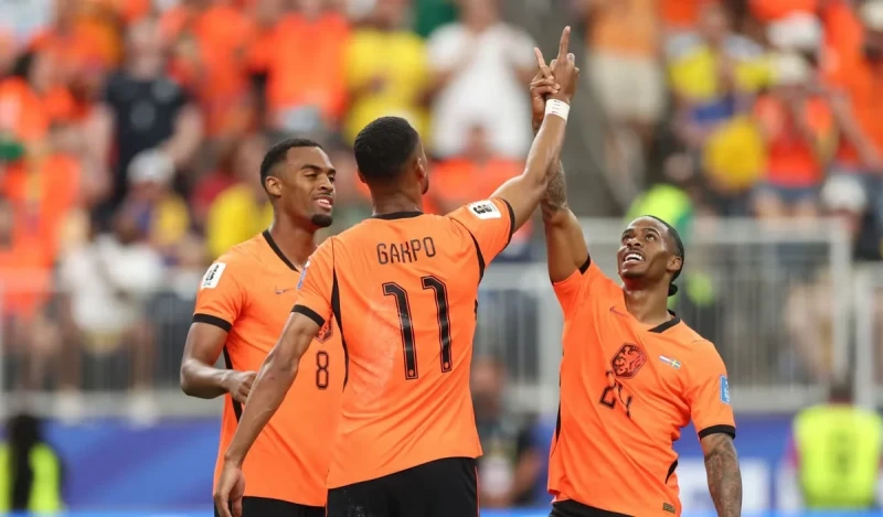 DÇ-2026: Niderland - İsveç matçının ən yaxşı futbolçusu Kodi Qakpo olub