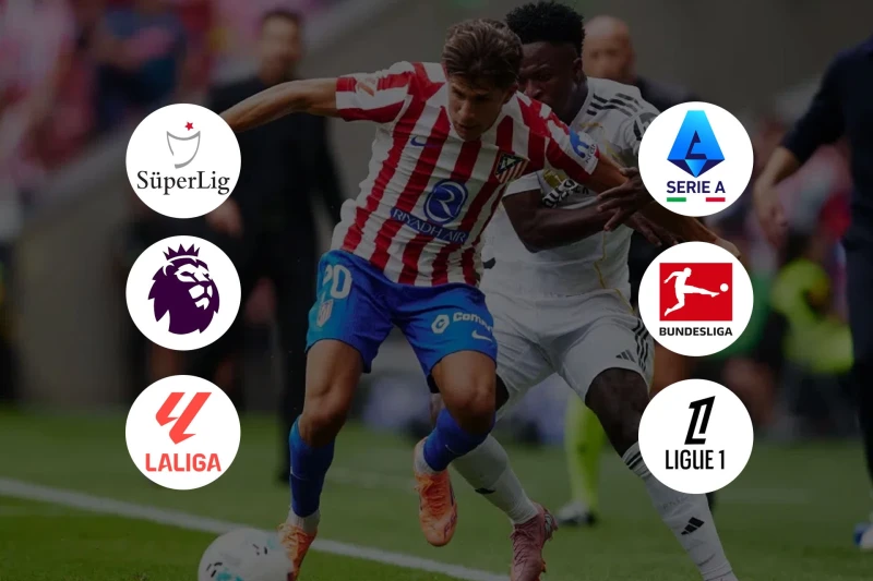 Schedule of the most important matches to be held in European arenas today