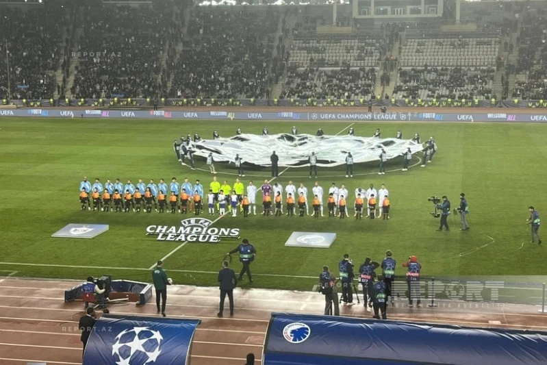 Карабах - Копенгаген: начался матч 2-го тура Лиги чемпионов УЕФА