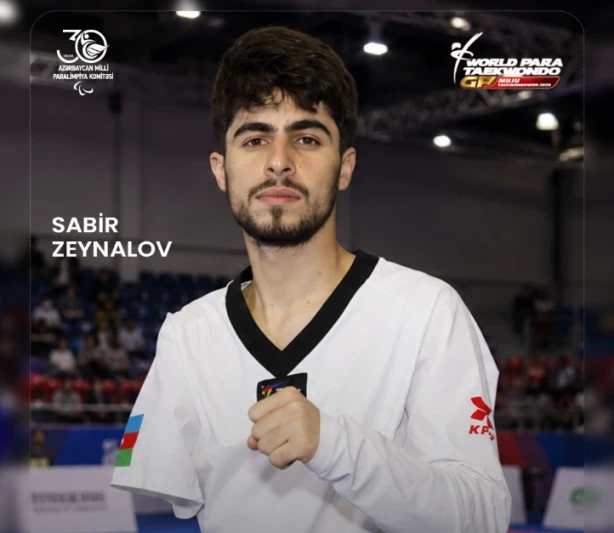 Sabir Zeynalov Muju‑da parataekvondoda qızıl medal qazandı