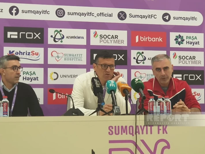 Velikço Kaplanoviç: Sumqayıt Araz-Naxçıvanla oyunda xarakter göstərərək qalib gəldi