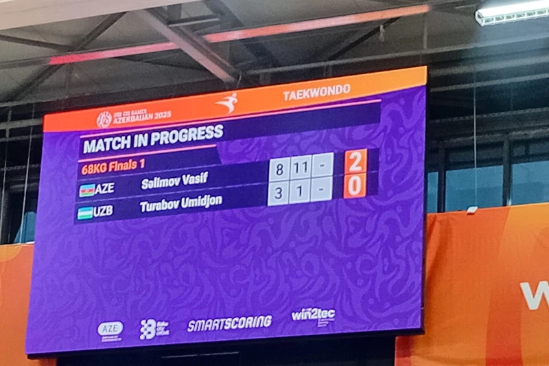 III MDB Oyunları: Azərbaycan taekvondoçuları qızıl medallar qazanıblar