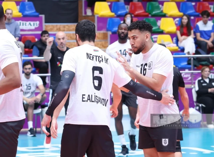 Neftçinin voleybol komandası Azərbaycan Yüksək Liqasında bürünc medal qazanıb