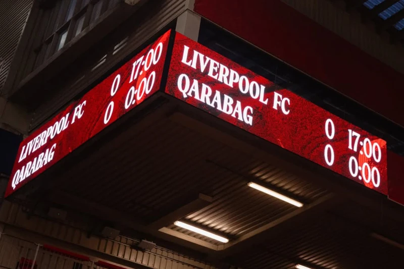 PHOTOS from Anfield Road stadium before the Qarabag vs. Liverpool match