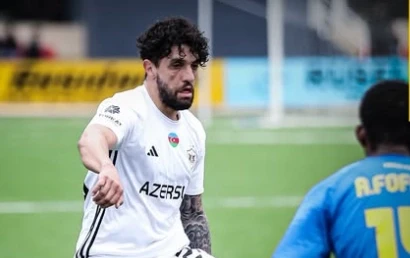 Score opened in Yevlakh in the match Kapaz - Qarabag: 1-0