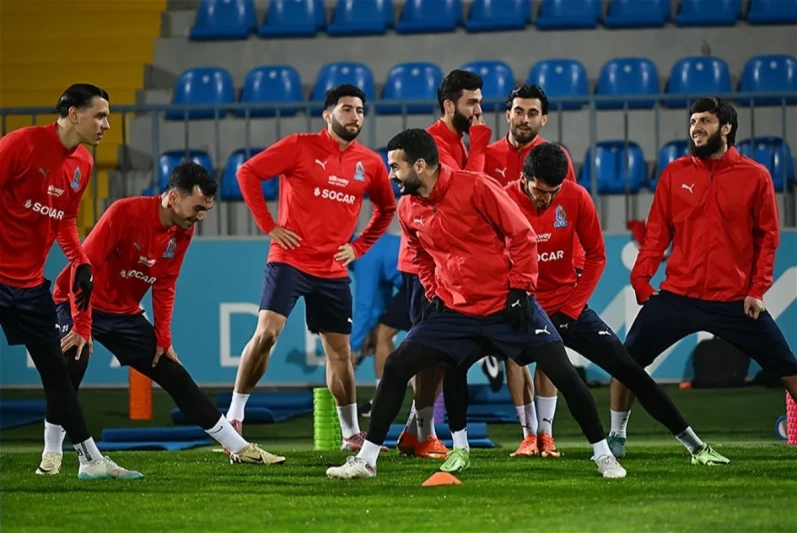 Azerbaijan national team faces Saint Lucia today in FIFA Series – 2026
