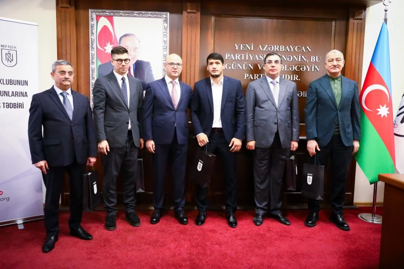 Achievements of Neftchi SC athletes in 2025: 1172 medals, 2nd place in the Best Sports Club nomination