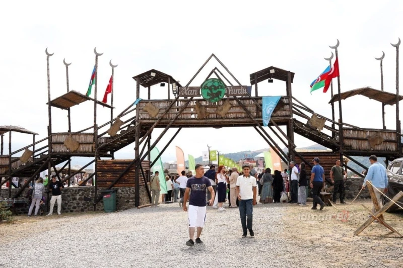 National values and nomadic culture presented at the opening ceremony of the IV National Highland Festival - PHOTO