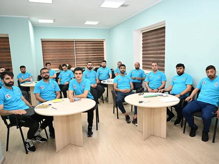 AFFA-nın təşkilatçılığı ilə UEFA-nın C kateqoriyalı məşqçi kursunun son mərhələsi Təhsil və Reabilitasiya Mərkəzində keçirilib