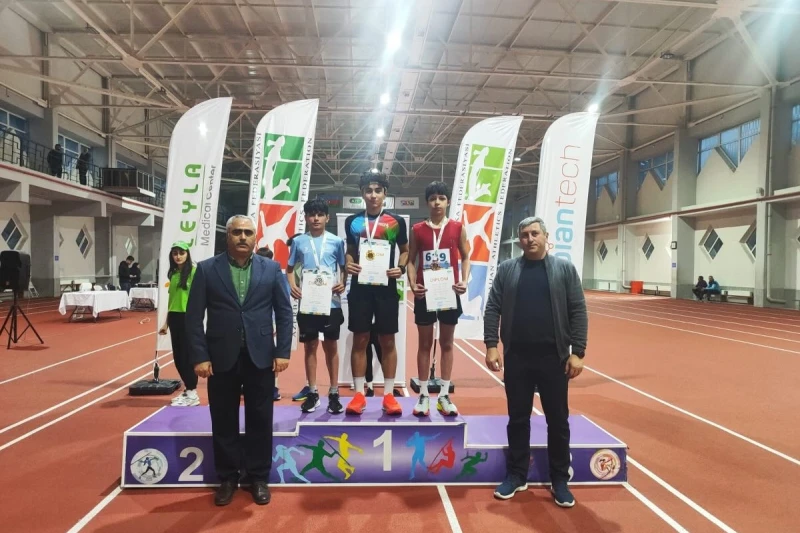 Triathletes' success at the Baku athletics championship