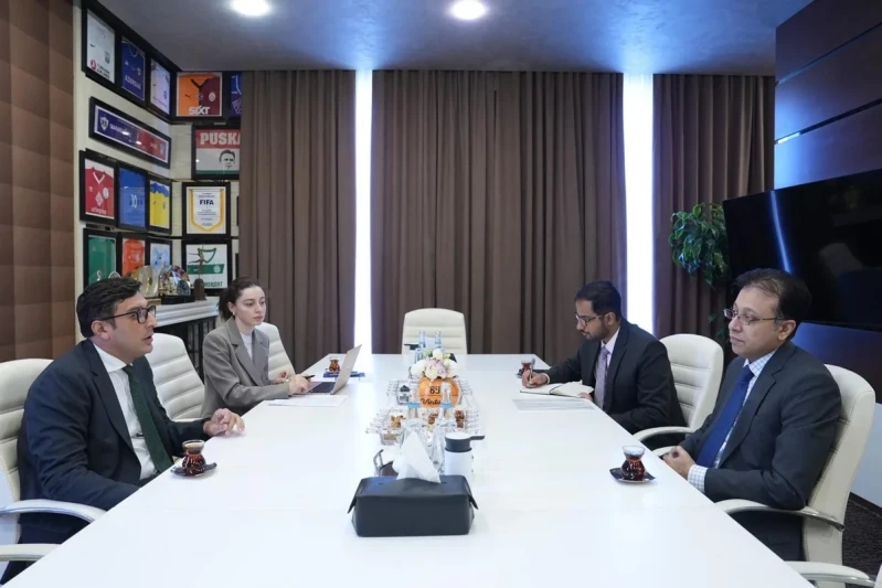 Fərid Qayıbov Pakistan səfiri Qasım Mohuddini ilə idman sahəsində əməkdaşlığı müzakirə etdi