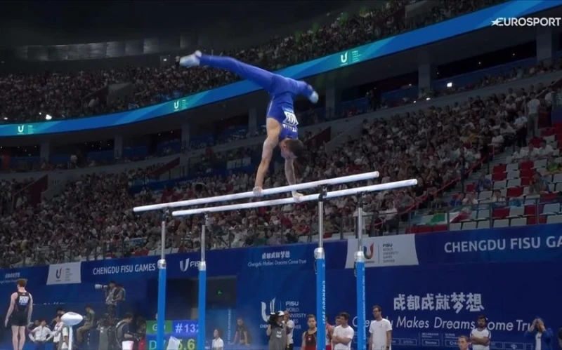 Italian gymnast falls into coma at Universiade