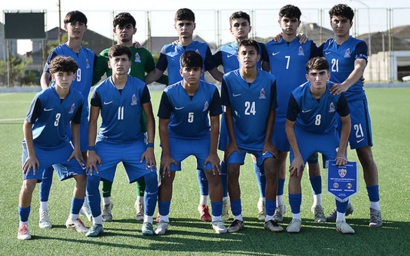 Azerbaijan U-16 national team defeats Moldova in test match