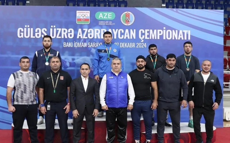 Azərbaycan çempionatında yunan-Roma güləşi üzrə mübarizəyə yekun vurulub