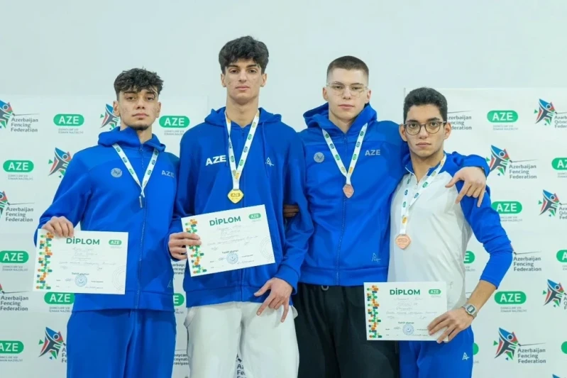 Определены победители чемпионата Азербайджана по фехтованию - ФОТО
