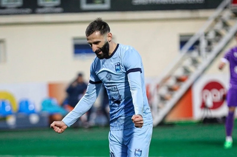 Davit Volkov Zirədə 100-cü çempionat oyununu qeyd edib