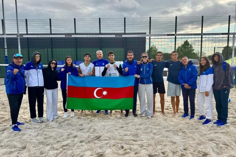 Azərbaycanlı Çimərlik Voleybolçular EEVZA Çempionatının Pley-offuna Yüksəlib