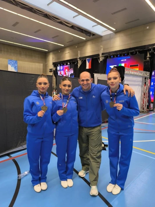 Azərbaycan gimnastı Xədicə Quliyeva: Əsas hədəfimiz böyük beynəlxalq arenalarda yüksək nəticələr qazanmaqdır