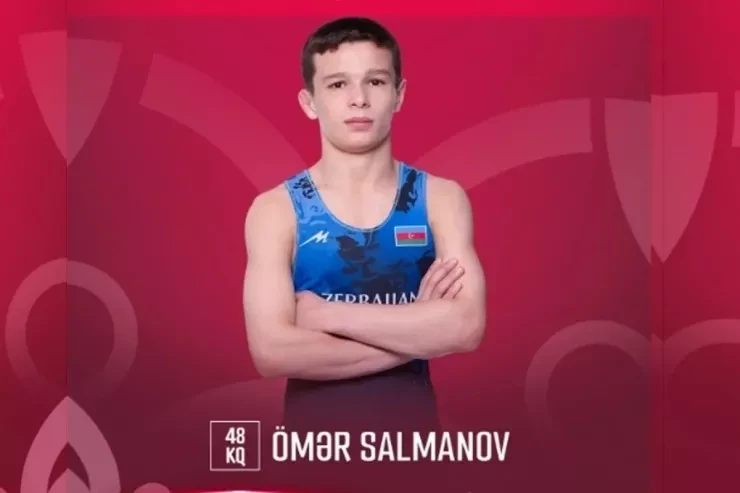 Azərbaycan güləşçi Ömər Salmanov Dünya çempionatında bürünc medal qazandı