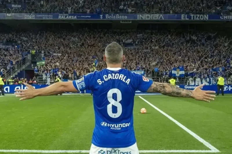 Santi Cazorla's goal returns Oviedo to La Liga after 24 years
