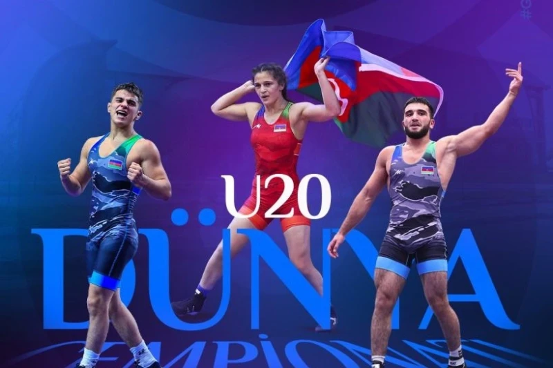 U-20 Dünya Şampiyonasında Azerbaycan Güreş Takımı Açıklandı