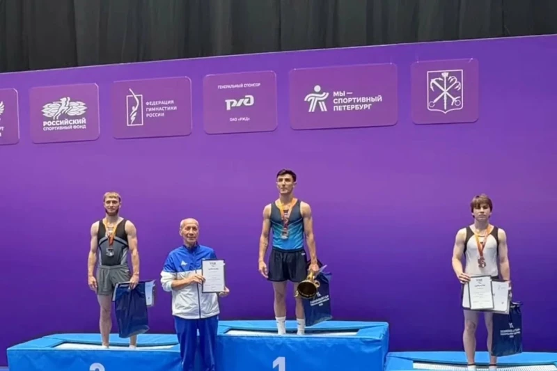 Azərbaycan tamblinq gimnastları Sankt-Peterburq turnirindən 3 medalla qayıdıblar